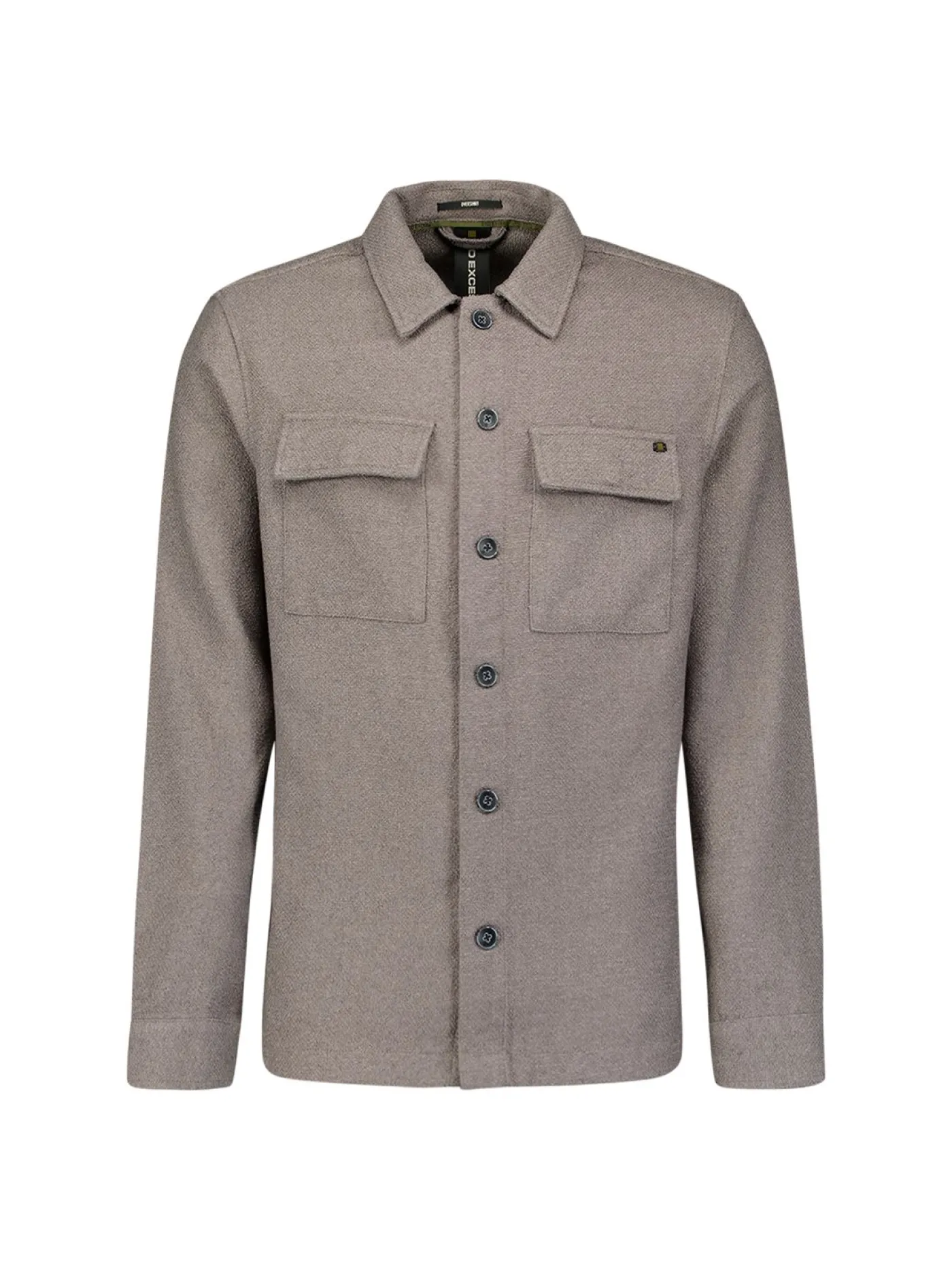 Overshirt Full Button Stretch