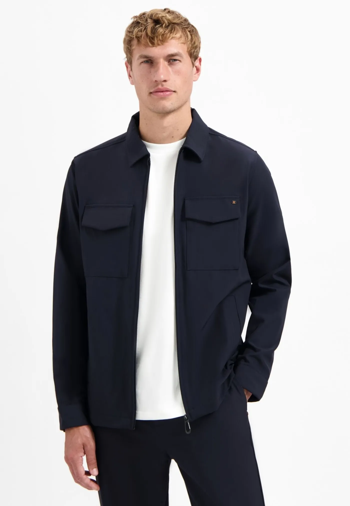 Overshirt Full Zipper Stretch Sedoc