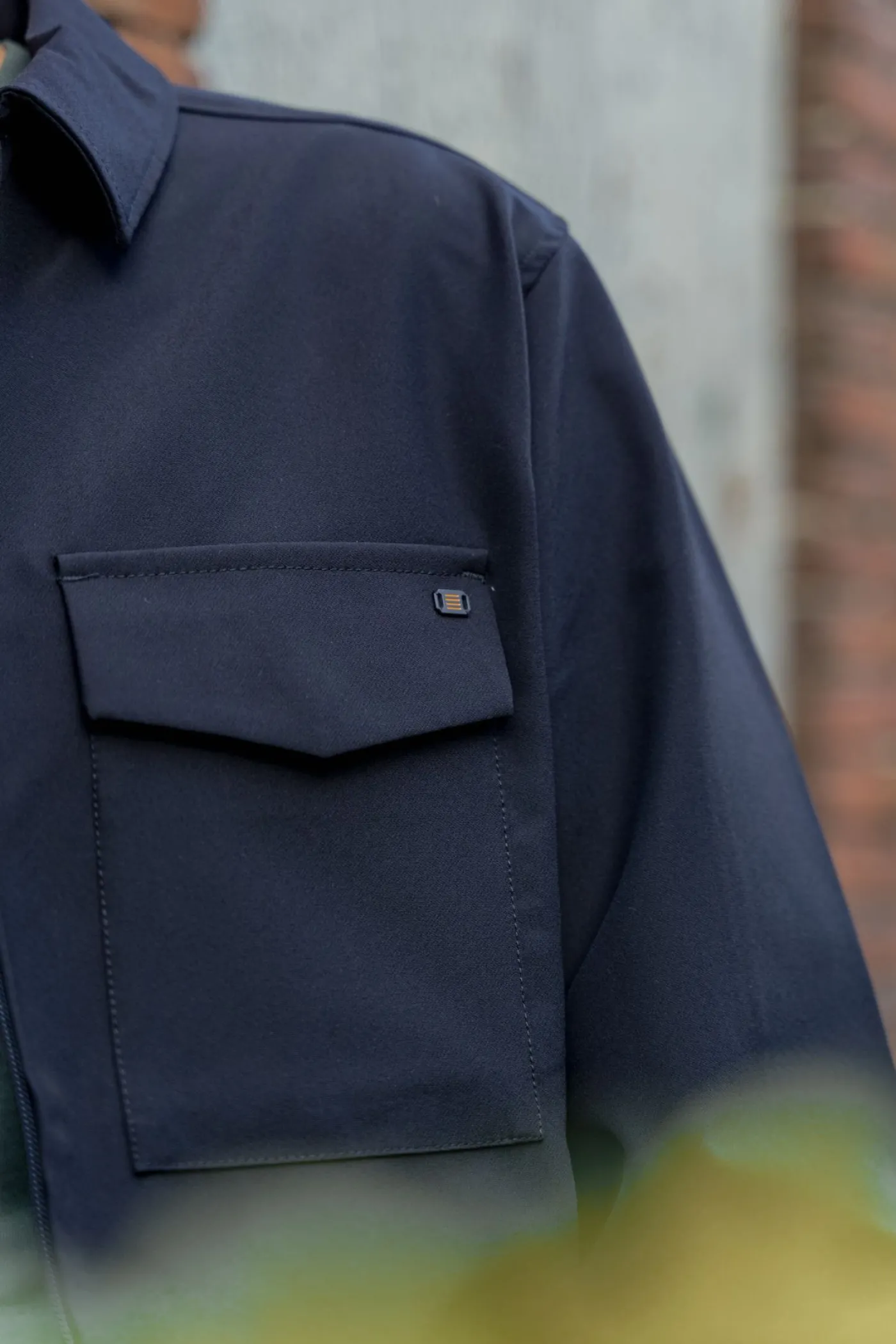 Overshirt Full Zipper Stretch Sedoc