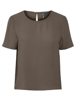 PCANNA SS O-NECK TOP NOOS WVN BC