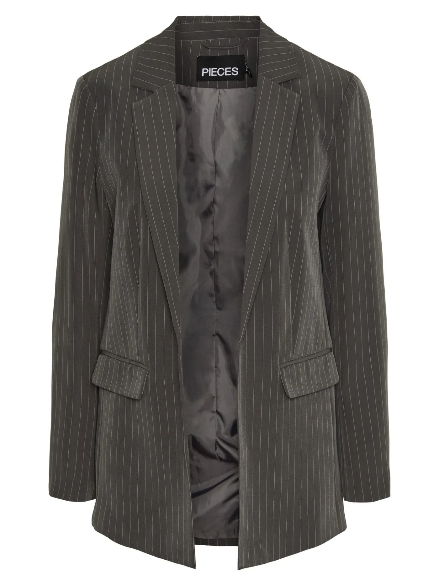 PCBOSSY LS LOOSE STRIPED BLAZER NOO