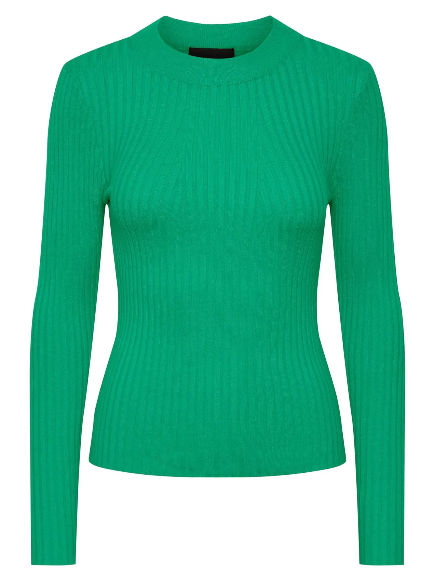 PCCRISTA LS O-NECK KNIT NOOS BC