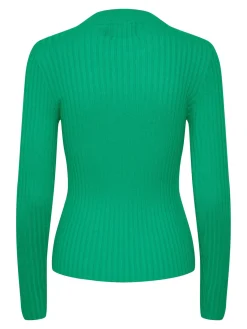 PCCRISTA LS O-NECK KNIT NOOS BC
