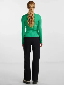 PCCRISTA LS O-NECK KNIT NOOS BC