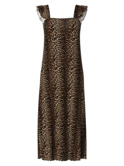 PCFLORA STRAP FLOUNCE DRESS JRS BC