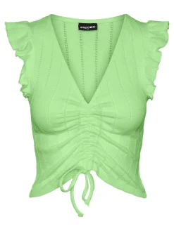 PCLOA SL CROPPED TIE TOP BC