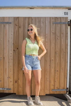 PCLOA SL CROPPED TIE TOP BC