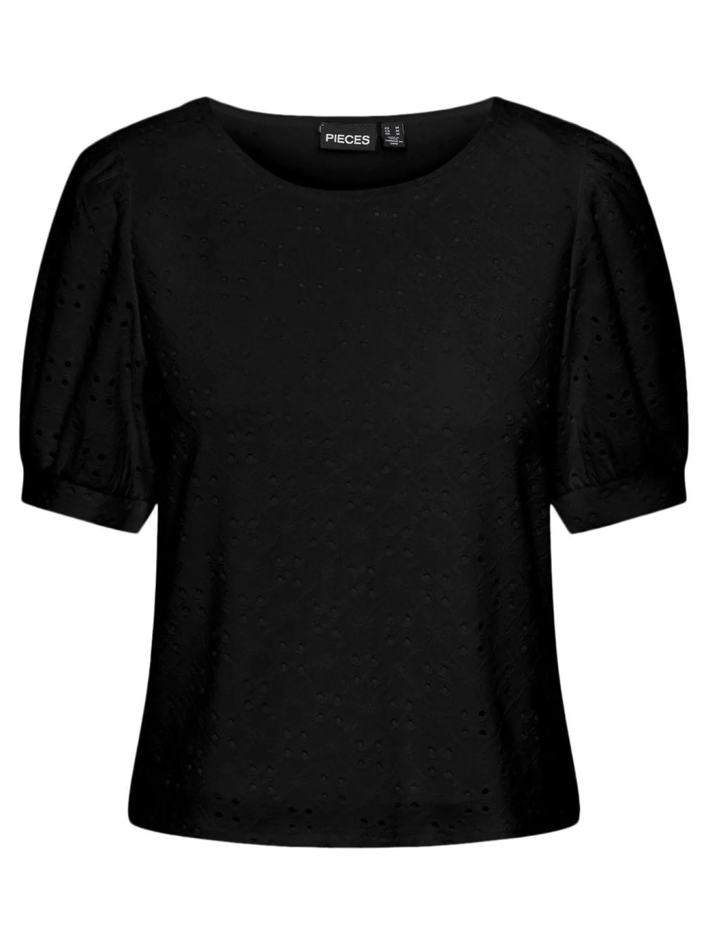 PCMIMI SS O-NECK TOP BC