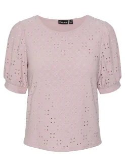 PCMIMI SS O-NECK TOP BC