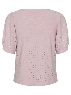 PCMIMI SS O-NECK TOP BC