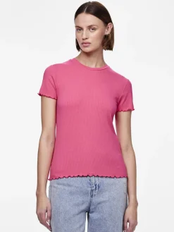 PCNICCA SS O-NECK TOP NOOS