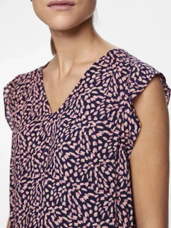 PCNYA SL V-NECK TOP BC