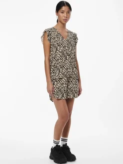 PCNYA SL V-NECK TOP BC