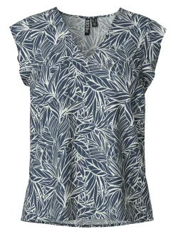 PCNYA SL V-NECK TOP BC