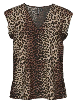 PCNYA SL V-NECK TOP BC