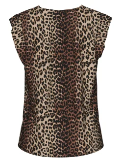 PCNYA SL V-NECK TOP BC