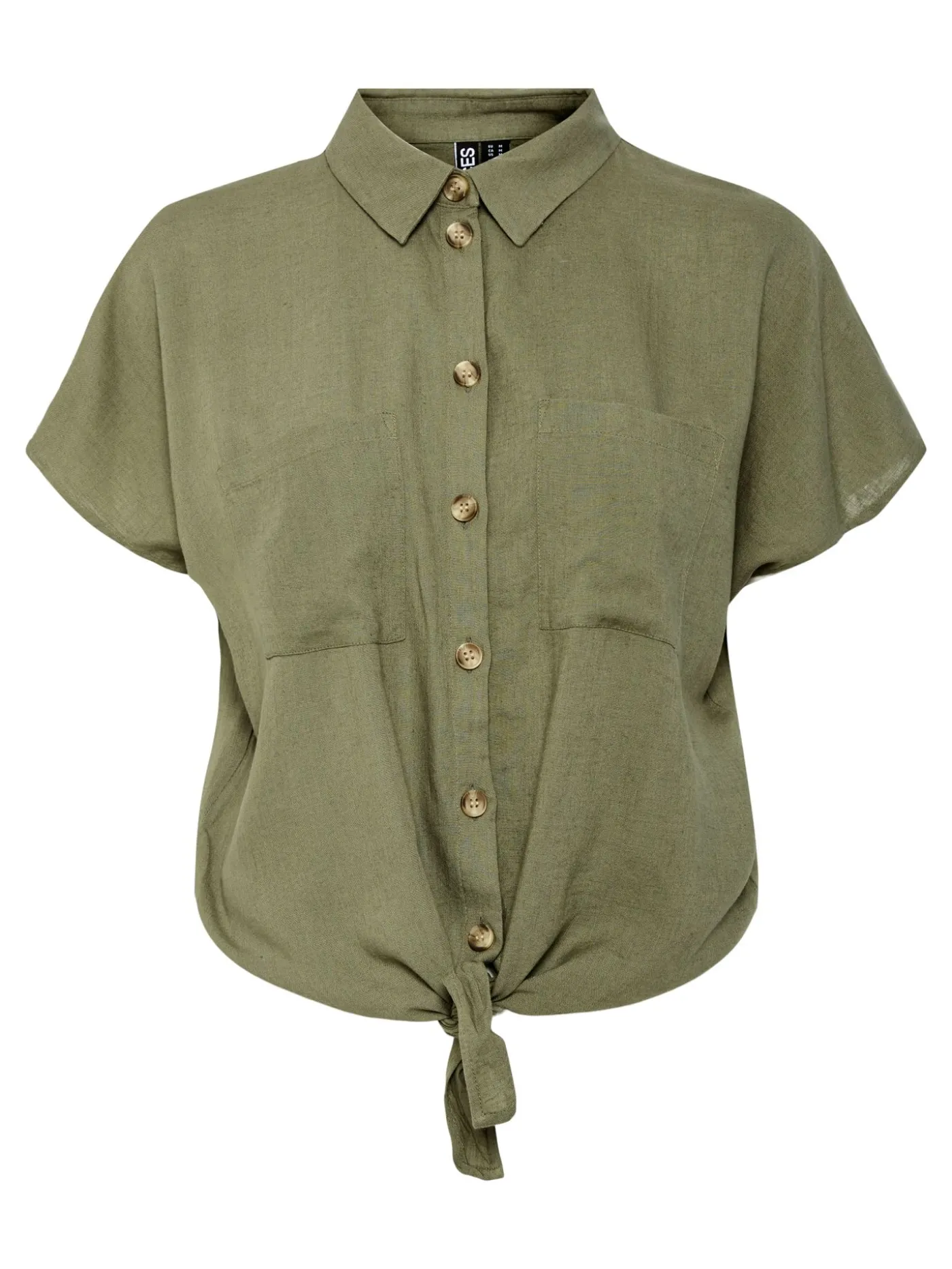 PCPIA SS TIE SHIRT WVN NOOS