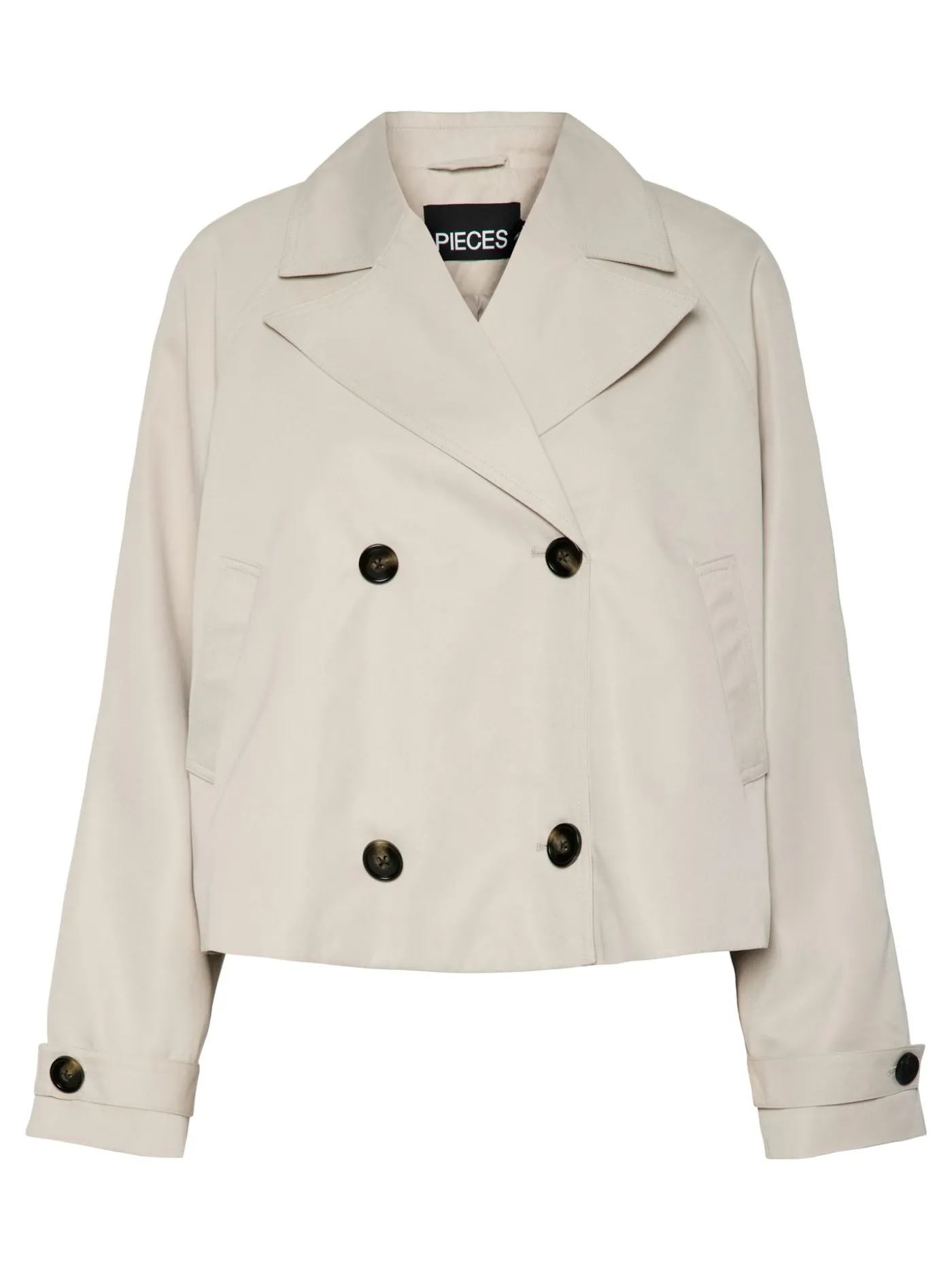 PCSCARLETT LS SHORT TRENCHCOAT NOOS