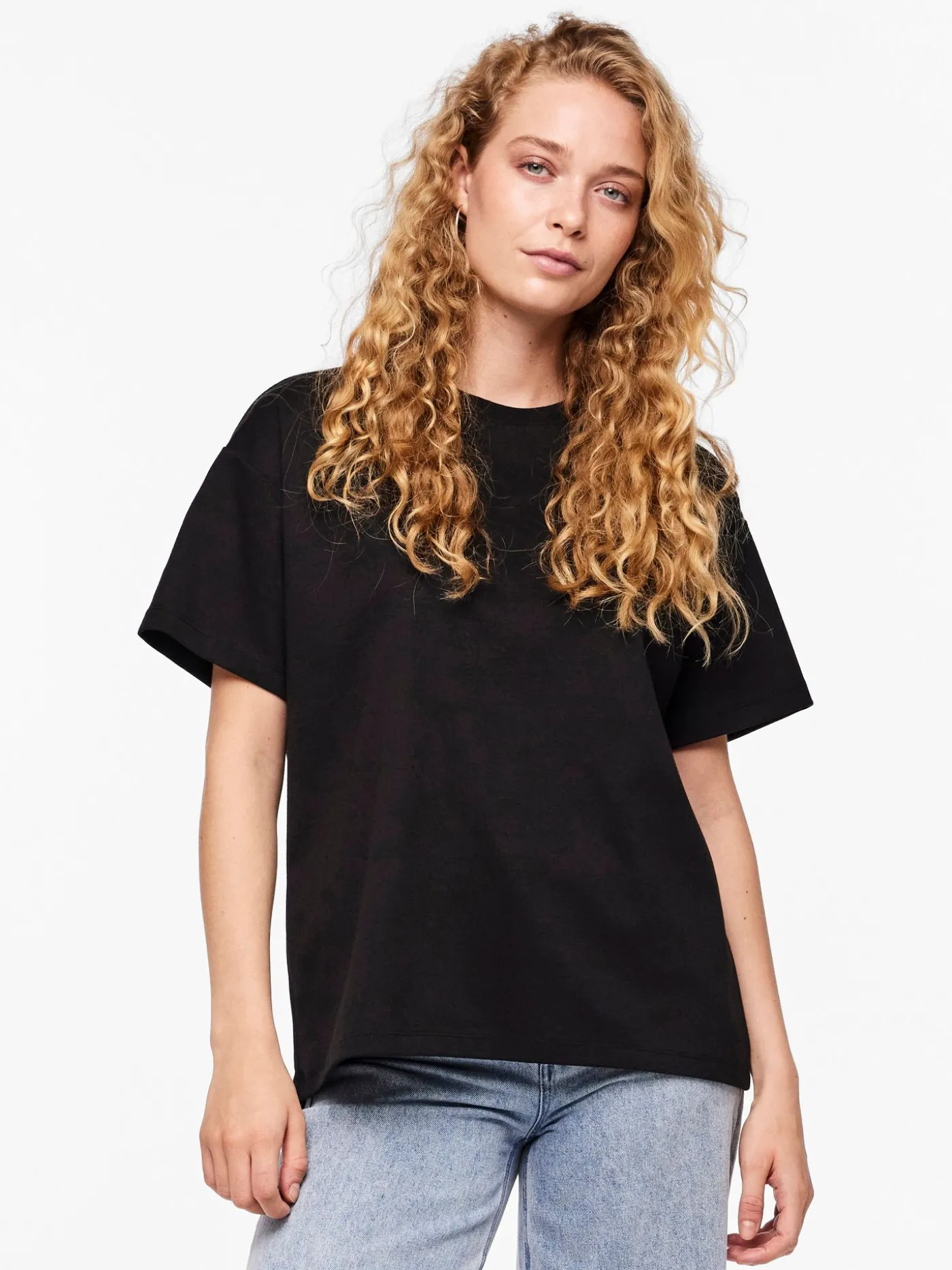 PCSKYLAR SS OVERSIZED TEE JRS NOOS
