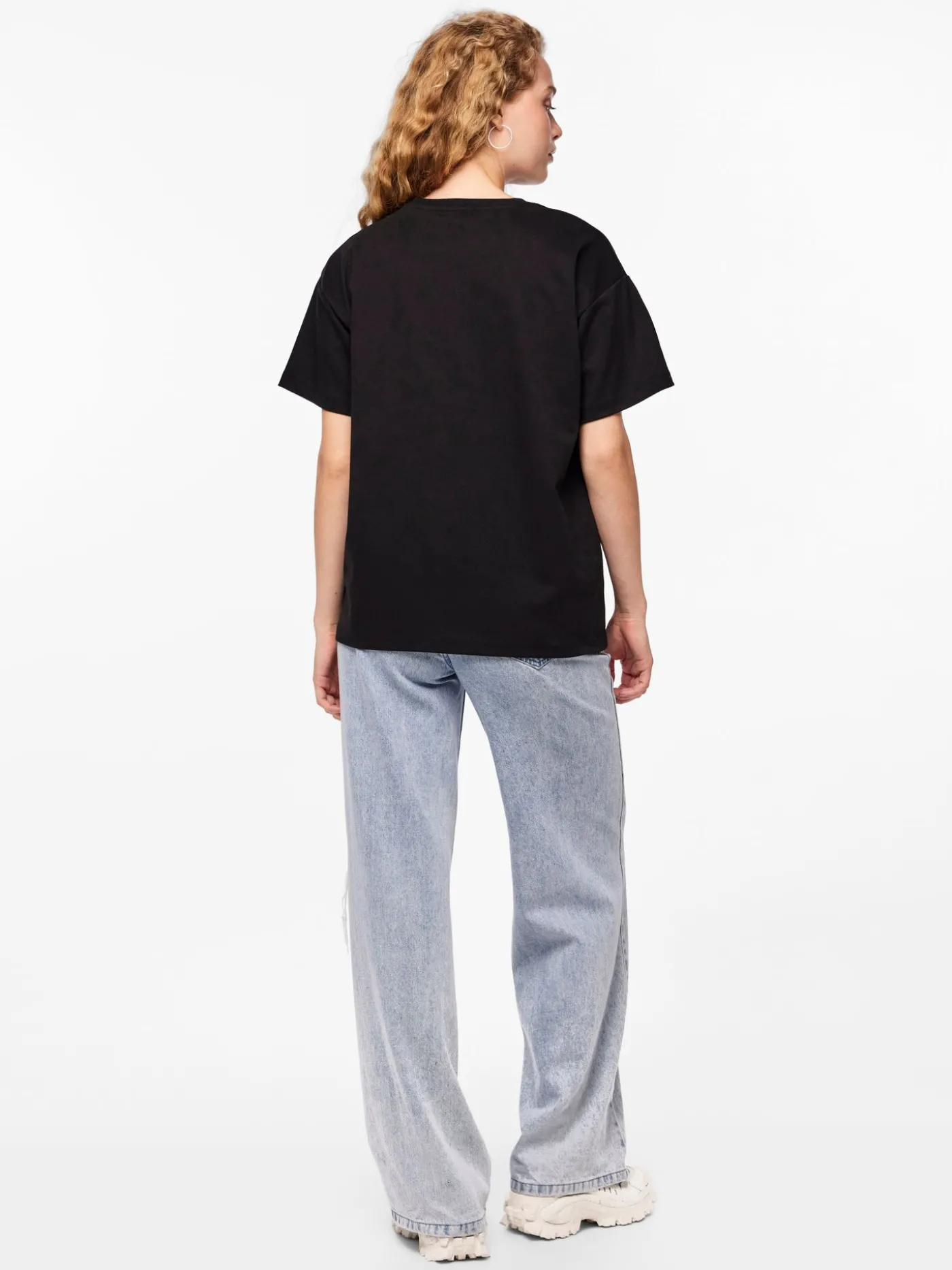 PCSKYLAR SS OVERSIZED TEE JRS NOOS