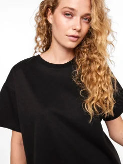 PCSKYLAR SS OVERSIZED TEE JRS NOOS