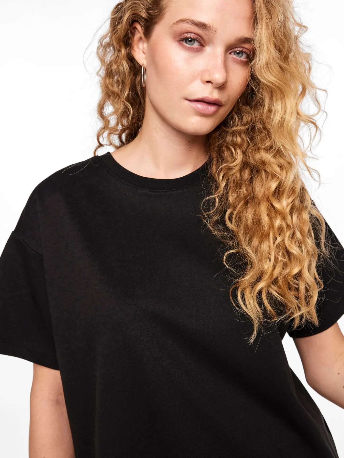 PCSKYLAR SS OVERSIZED TEE JRS NOOS