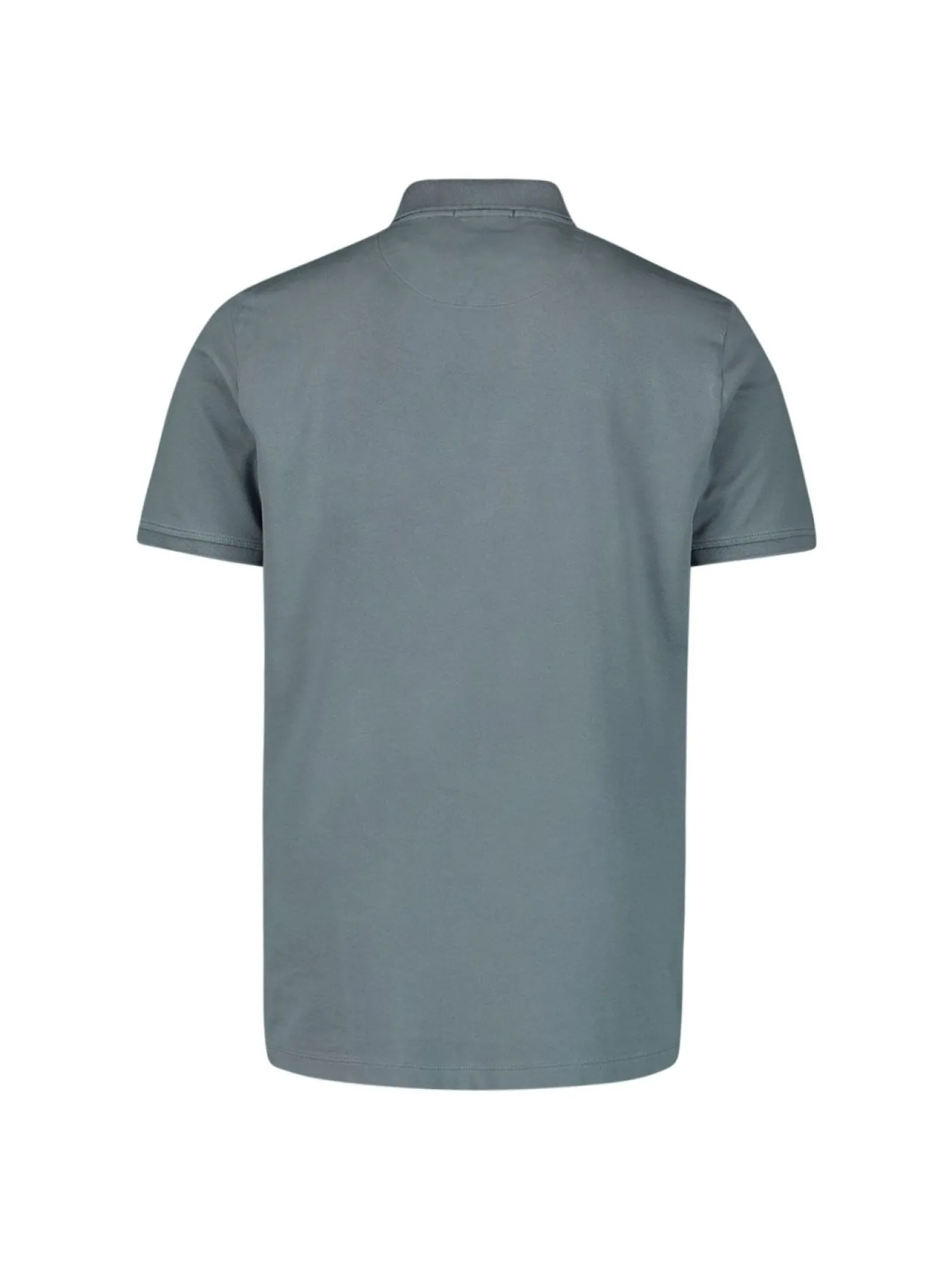 Polo Zip Pique Garment Dyed