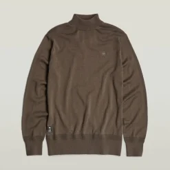 Premium core mock knit