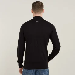 Premium core mock knit