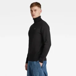 Premium core turtle knit 6484 - 6484 dk black