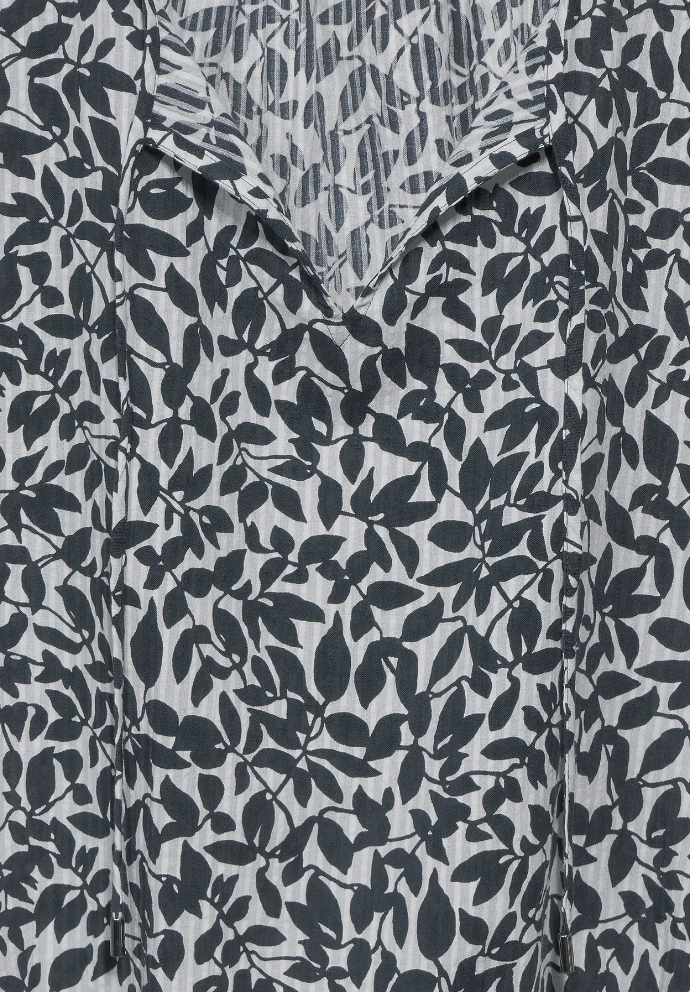 Printed shirtblouse w smok det