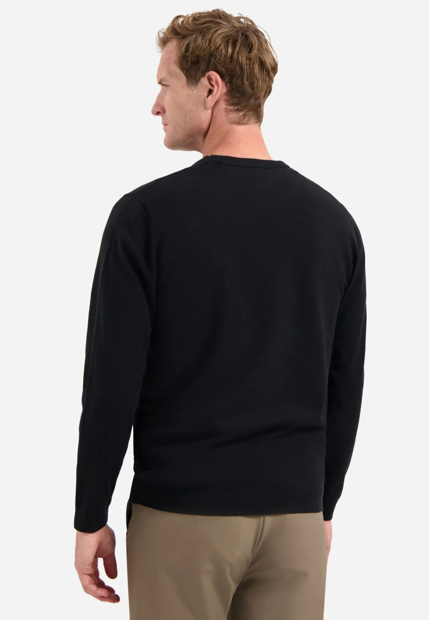 Pullover Crewneck 2 Coloured Melange