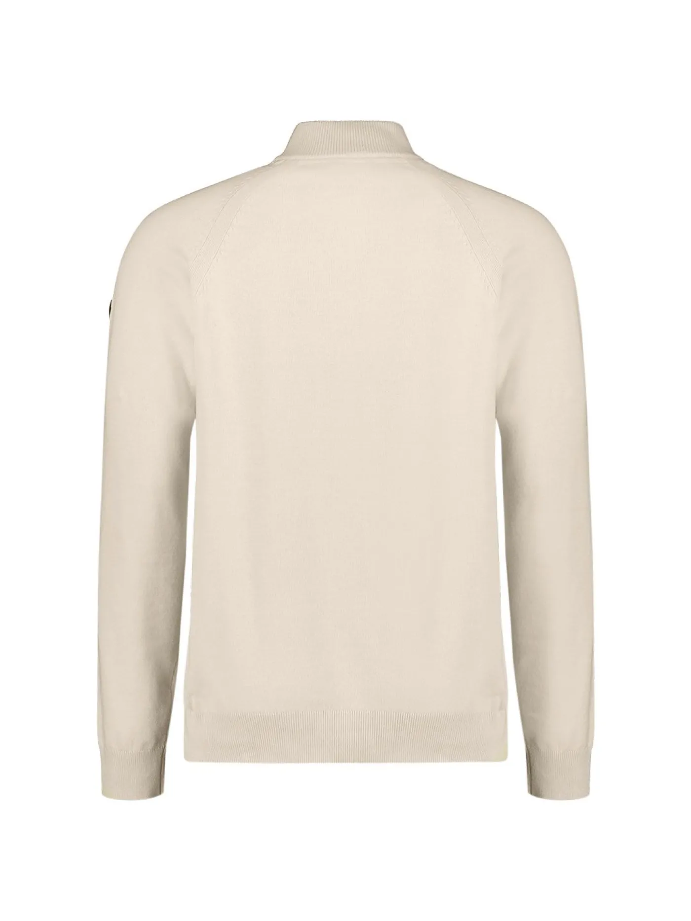 Pullover Half Zip High Collar Solid