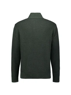 Pullover Half Zipper 2 Coloured Melange