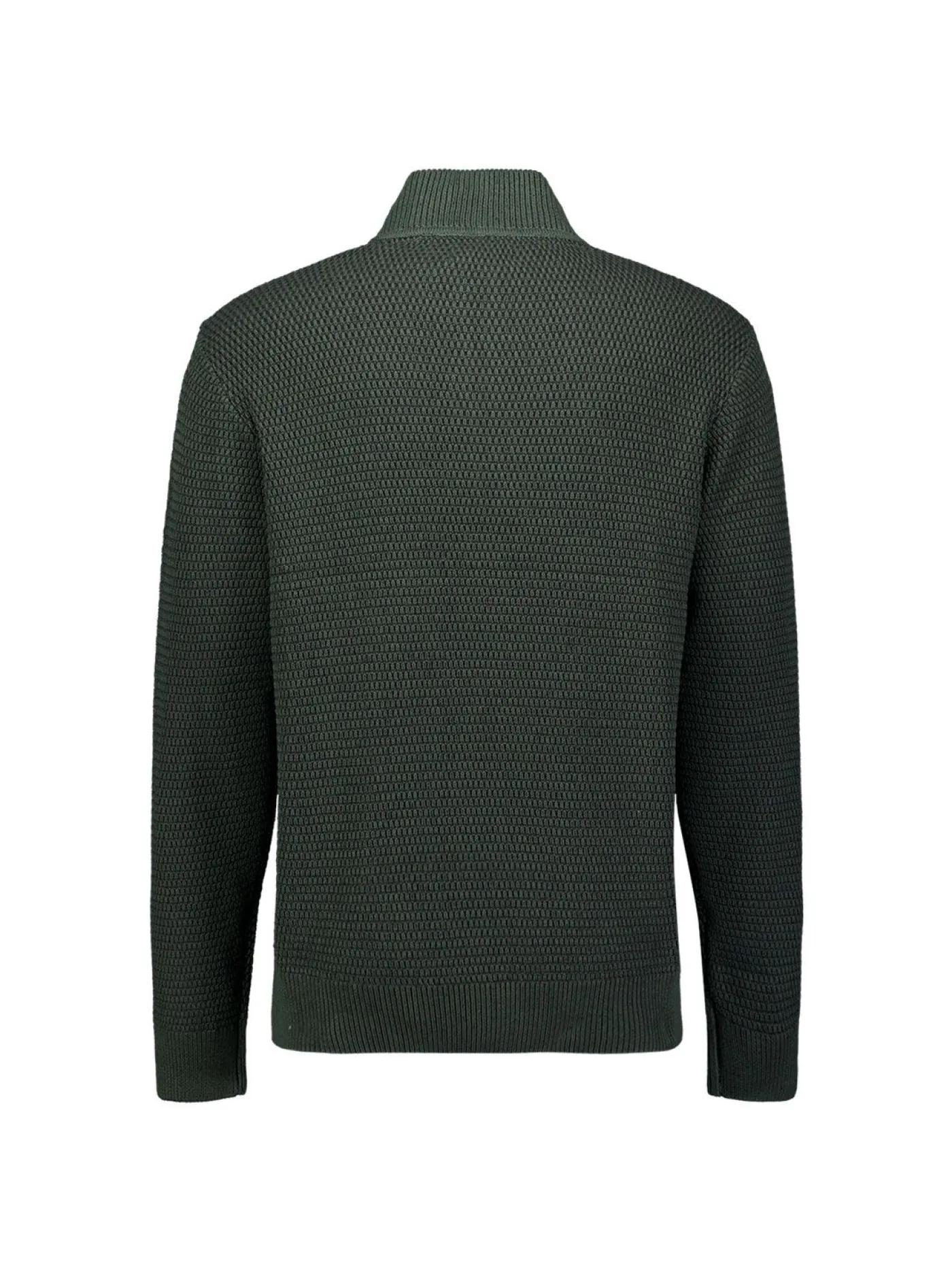 Pullover Half Zipper 2 Coloured Melange