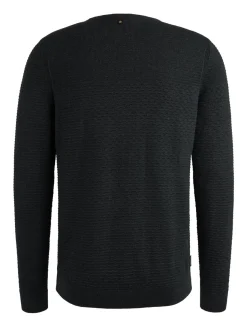 R-neck cotton mouline