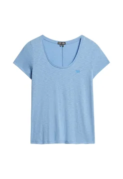 Scoop neck tee