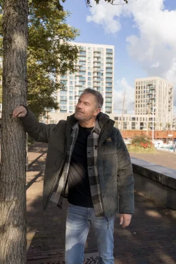 Semi long jacket GOBBLER Clear For