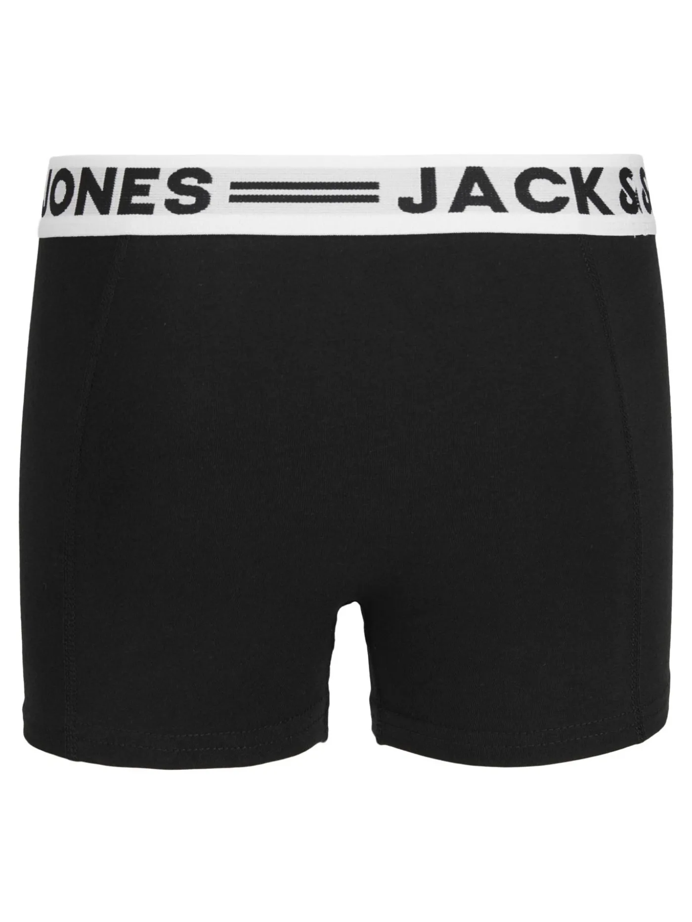 SENSE TRUNKS 3-PACK NOOS JNR - Black/Black & Black