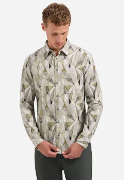 Shirt Allover Printed Fine Corduroy