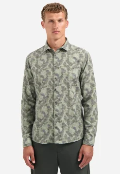 Shirt Allover Printed Jacquard