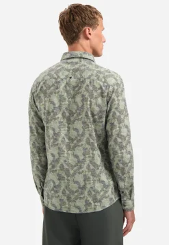 Shirt Allover Printed Jacquard