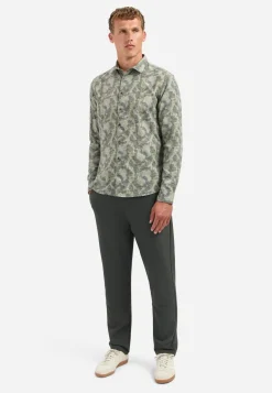 Shirt Allover Printed Jacquard