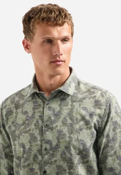 Shirt Allover Printed Jacquard