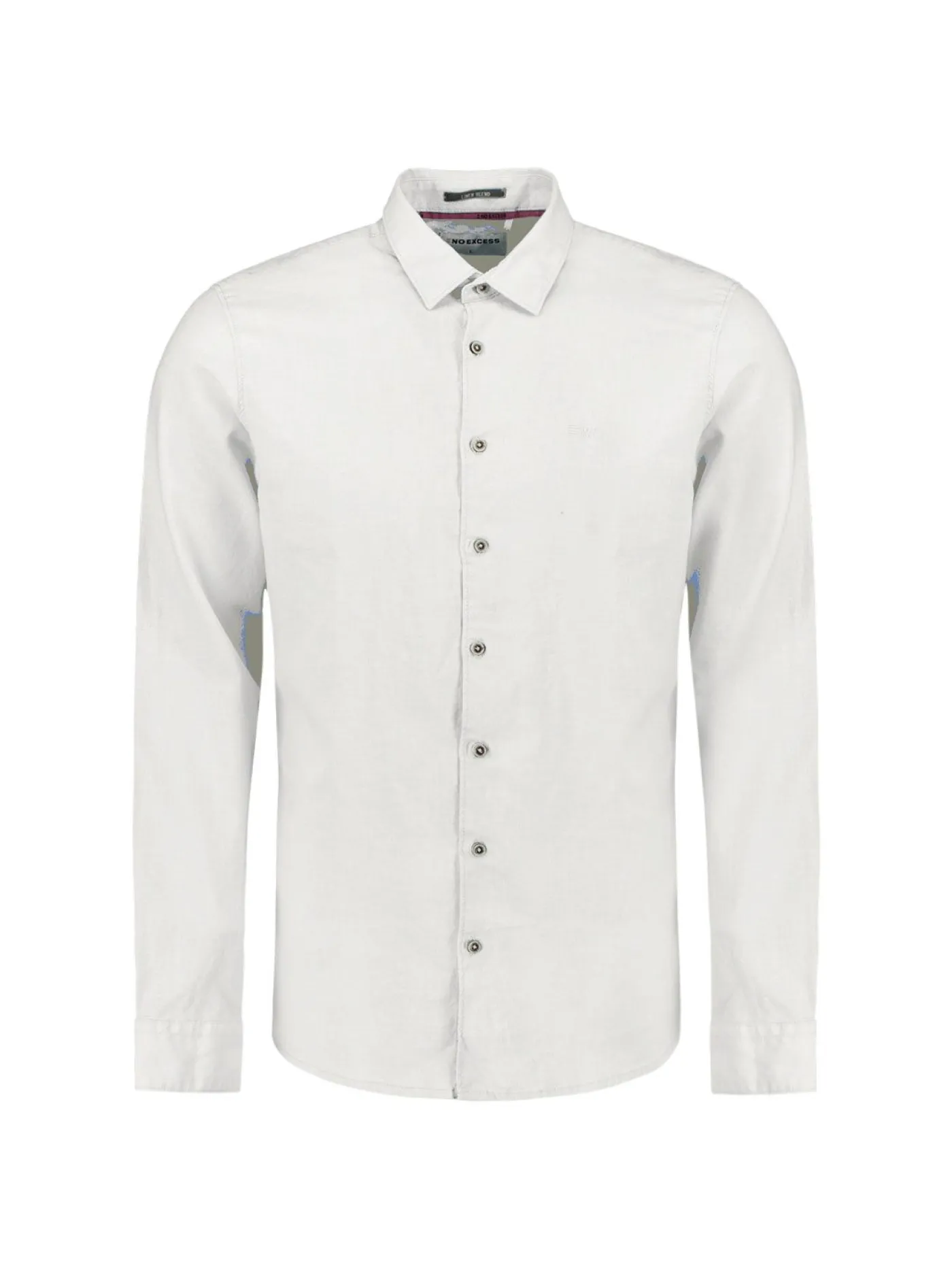 Shirt Solid With Linen