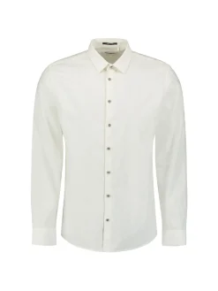 Shirt Solid With Linen