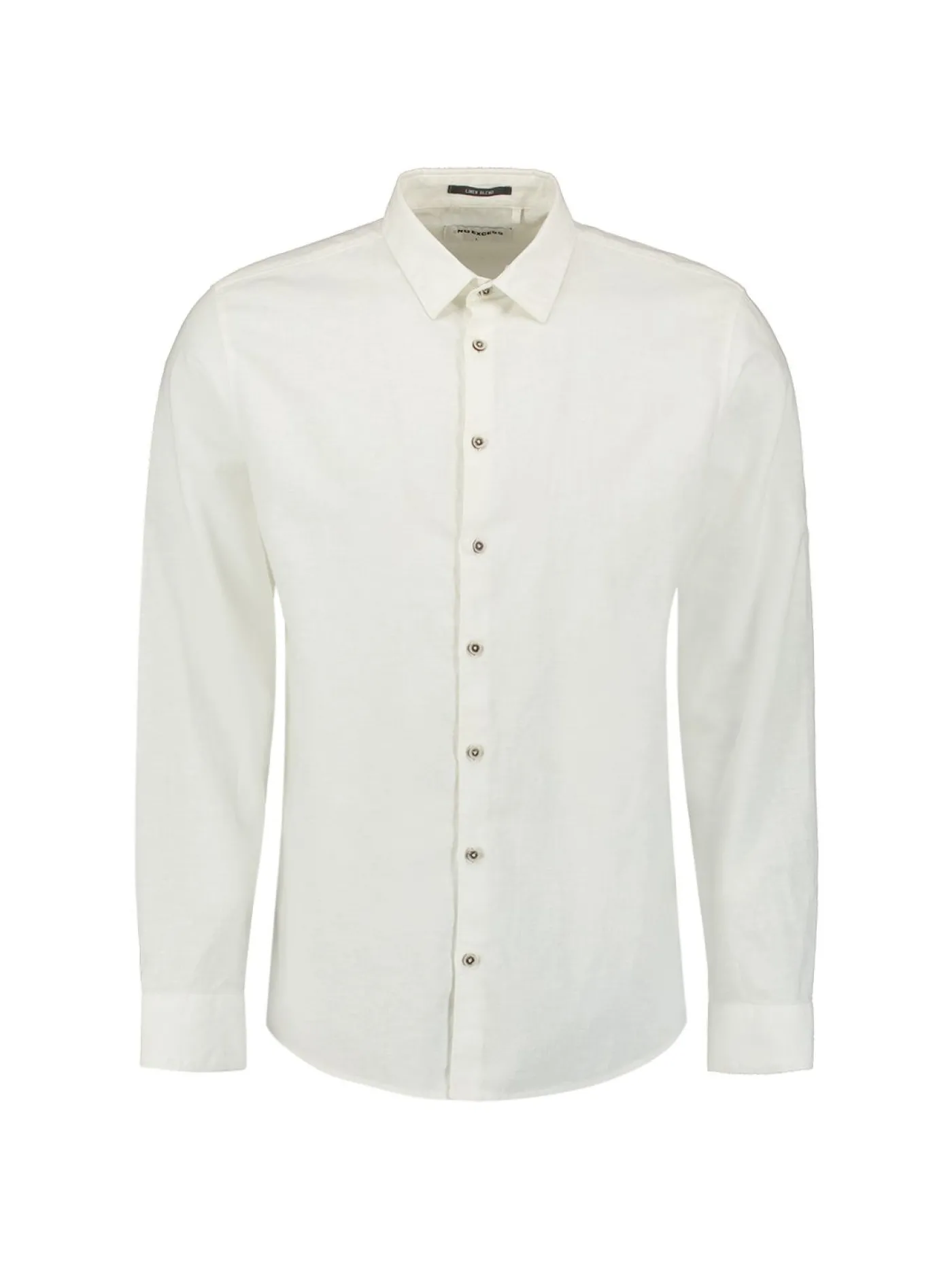 Shirt Solid With Linen
