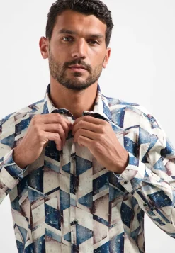 Shirt Stretch Allover Printed