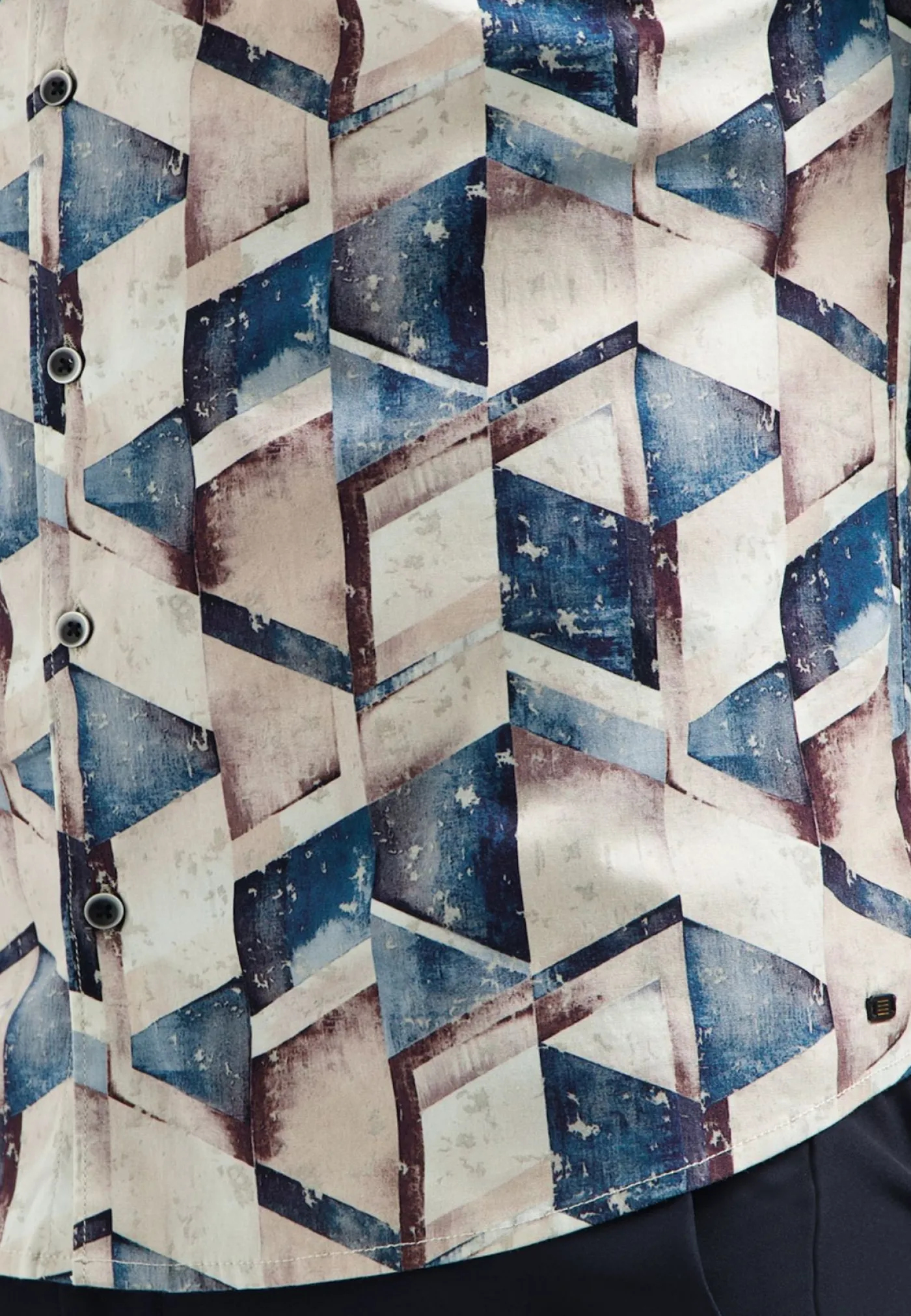 Shirt Stretch Allover Printed