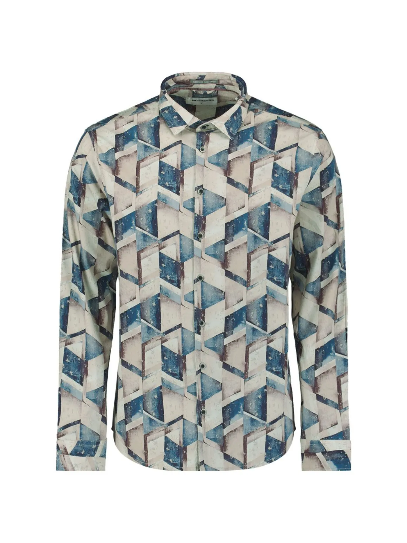 Shirt Stretch Allover Printed